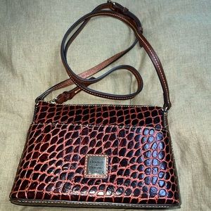 Dooney & Bourke Cognac Leather Crossbody